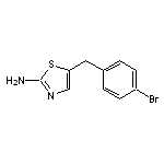 5-(4-bromobenzyl)-1,3-thiazol-2-amine