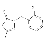 2-(2-Chloro-benzyl)-5-methyl-2,4-dihydro-pyrazol-3-one