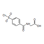 2-[4-(Chlorosulfonyl)benzamido]acetic Acid