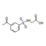 2-(3-Acetylphenylsulfonamido)acetic Acid