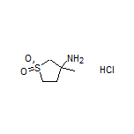 3-Amino-3-methyltetrahydrothiophene 1,1-Dioxide Hydrochloride