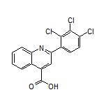 2-(2,3,4-Trichlorophenyl)quinoline-4-carboxylic Acid