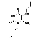 6-Amino-1-butyl-5-propylamino-1H-pyrimidine-2,4-dione