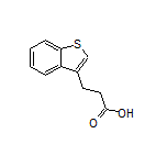 3-(Benzo[b]thiophen-3-yl)propanoic Acid