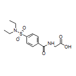 2-[4-(N,N-Diethylsulfamoyl)benzamido]acetic Acid