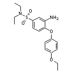 3-amino-4-(4-ethoxyphenoxy)-N,N-diethylbenzenesulfonamide