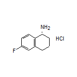 (R)-6-Fluoro-1,2,3,4-tetrahydronaphthalen-1-amine Hydrochloride