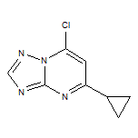 7-Chloro-5-cyclopropyl-[1,2,4]triazolo[1,5-a]pyrimidine