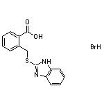 2-[(1H-benzimidazol-2-ylthio)methyl]benzoic acid hydrobromide