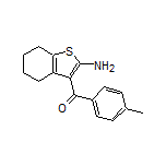 (2-Amino-4,5,6,7-tetrahydrobenzo[b]thiophen-3-yl)(p-tolyl)methanone