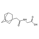 [(1-adamantylacetyl)amino]acetic acid