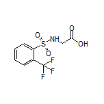 2-[2-(Trifluoromethyl)phenylsulfonamido]acetic Acid