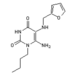 6-Amino-1-butyl-5-[(furan-2-ylmethyl)-amino]-1H-pyrimidine-2,4-dione