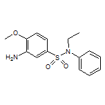 3-Amino-N-ethyl-4-methoxy-N-phenylbenzenesulfonamide