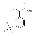 2-[3-(Trifluoromethyl)phenyl]butanoic Acid
