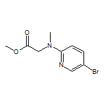 Methyl 2-[(5-Bromopyridin-2-yl)(methyl)amino]acetate