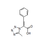 2-(5-Methyl-1H-tetrazol-1-yl)-3-phenylacrylic Acid