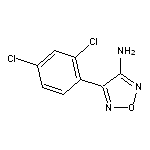 4-(2,4-dichlorophenyl)-1,2,5-oxadiazol-3-amine