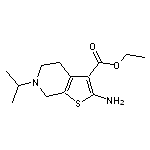 ethyl 2-amino-6-isopropyl-4,5,6,7-tetrahydrothieno[2,3-c]pyridine-3-carboxylate