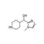 (1-Methyl-1H-imidazol-2-yl)(piperidin-4-yl)methanol