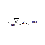 1-(Methoxymethyl)-N-methylcyclopropanamine Hydrochloride
