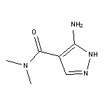 5-amino-N,N-dimethyl-1H-pyrazole-4-carboxamide