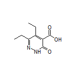 5,6-Diethyl-3-oxo-2,3-dihydropyridazine-4-carboxylic Acid