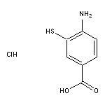 4-amino-3-sulfanylbenzoic acid hydrochloride