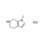 1-Methyl-4,5,6,7-tetrahydro-1H-pyrrolo[2,3-c]pyridine Hydrochloride