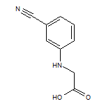 2-[(3-Cyanophenyl)amino]acetic Acid