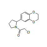 2-Chloro-1-[2-(2,3-dihydrobenzo[b][1,4]dioxin-6-yl)-1-pyrrolidinyl]ethanone