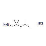 (1-Isobutylcyclopropyl)methanamine Hydrochloride