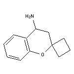 3,4-dihydrospiro[1-benzopyran-2,1’-cyclobutane]-4-amine