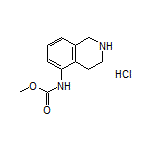 Methyl N-(1,2,3,4-Tetrahydroisoquinolin-5-yl)carbamate Hydrochloride