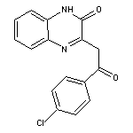 3-[2-(4-chlorophenyl)-2-oxoethyl]quinoxalin-2(1H)-one