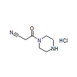3-Oxo-3-(piperazin-1-yl)propanenitrile Hydrochloride