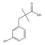 3-(3-Chlorophenyl)-2,2-dimethylpropanoic Acid