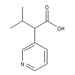 3-Methyl-2-(pyridin-3-yl)butanoic Acid