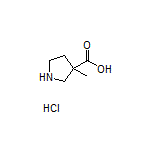 3-Methylpyrrolidine-3-carboxylic Acid Hydrochloride