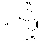 2-(2-bromo-4-nitrophenyl)ethan-1-amine hydrochloride