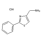 (2-phenyl-1,3-thiazol-4-yl)methanamine hydrochloride