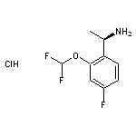 (1R)-1-[2-(difluoromethoxy)-4-fluorophenyl]ethan-1-amine hydrochloride