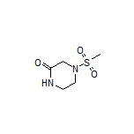 4-(Methylsulfonyl)piperazin-2-one