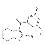 (2-amino-4,5,6,7-tetrahydro-1-benzothien-3-yl)(3,5-dimethoxyphenyl)methanone