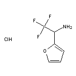 2,2,2-trifluoro-1-(furan-2-yl)ethan-1-amine hydrochloride