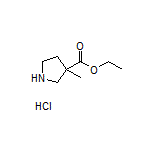 Ethyl 3-Methylpyrrolidine-3-carboxylate Hydrochloride