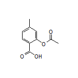 2-Acetoxy-4-methylbenzoic Acid