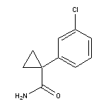 1-(3-chlorophenyl)cyclopropane-1-carboxamide