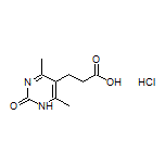 3-(4,6-Dimethyl-2-oxo-1,2-dihydro-5-pyrimidinyl)propanoic Acid Hydrochloride