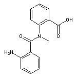 2-(N-methyl2-aminobenzamido)benzoic acid